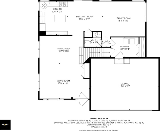 107 W Hampton Ct, Round Lake, IL 60073 - view of room layout