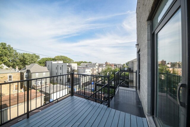 4725 S Saint Lawrence Ave Unit 301, Chicago, IL 60615 - deck with a residential view