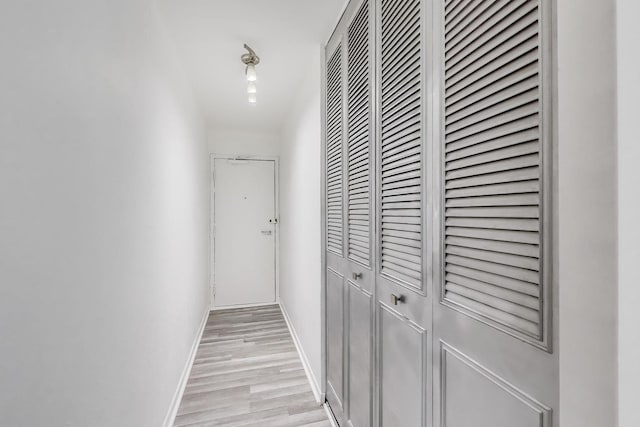 6171 N Sheridan Rd Unit 1508, Chicago, IL 60660 - hall with light wood-style flooring and baseboards