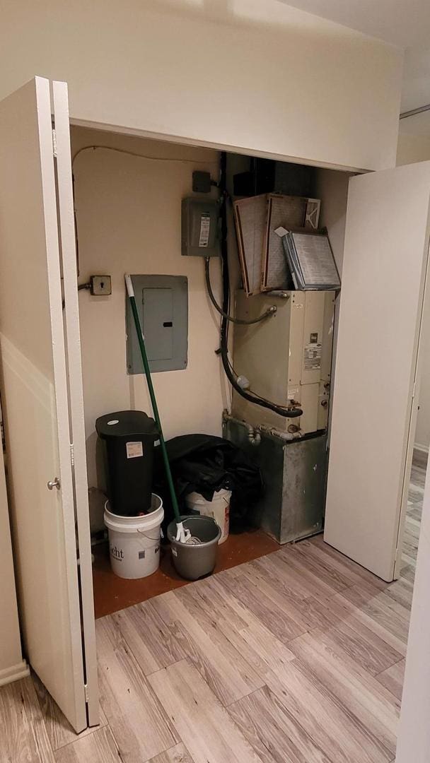 view of utility room