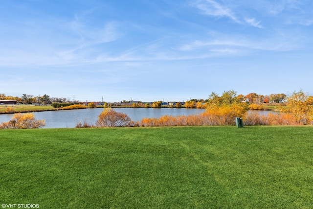 property view of water