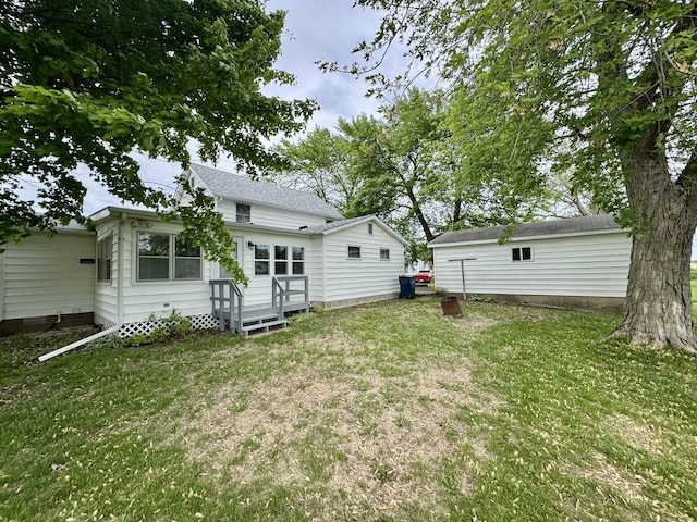 321 E N St, Sheffield, IL 61361 - view of green lawn