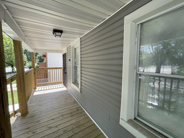 view of deck