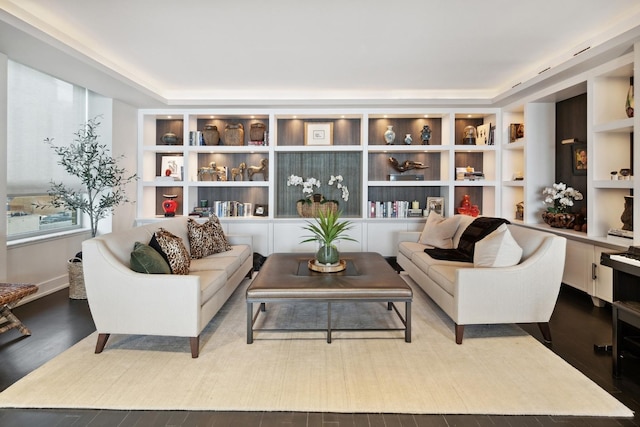 1040 N Lake Shore Dr Unit 9A, Chicago, IL 60611 - living area featuring wood finished floors