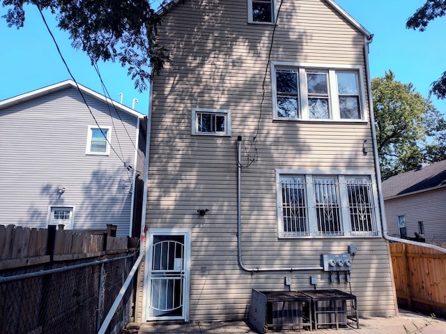 view of rear view of property