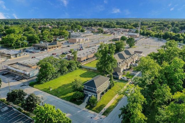 drone / aerial view