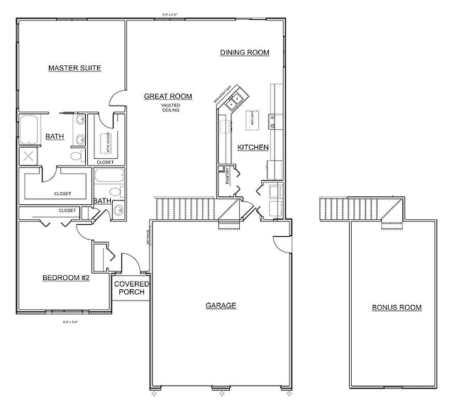 8309 Dylan Dr, Merrillville, IN 46410 - floor plan