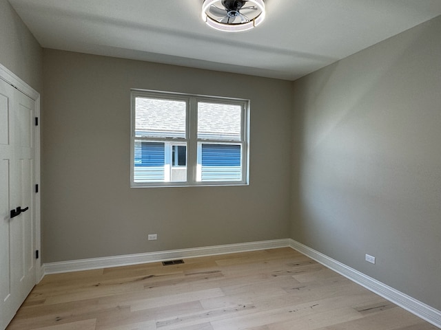 interior space featuring light wood-type flooring