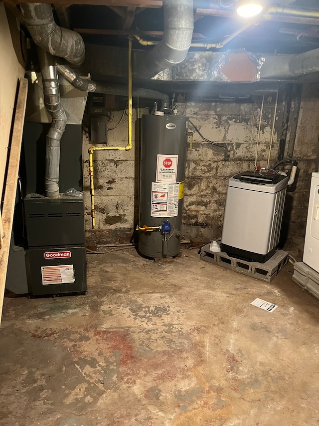 utilities with water heater