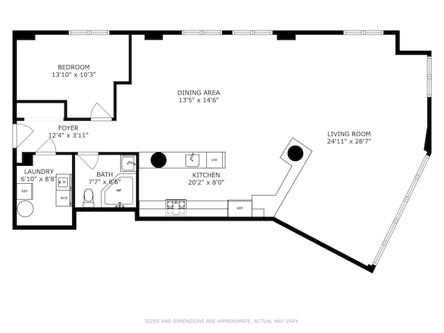 2675 W Grand Ave Unit 302, Chicago, IL 60612 - plan