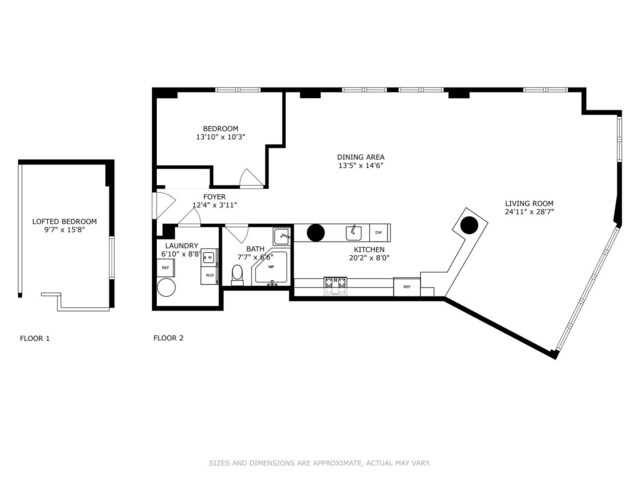 2675 W Grand Ave Unit 302, Chicago, IL 60612 - view of layout