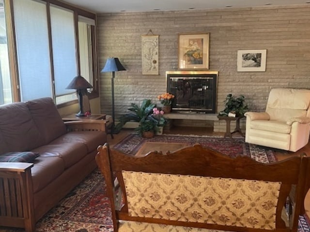 view of living room