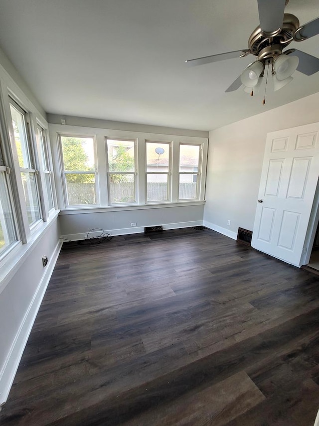 521 Forsythe Ave, Calumet City, IL 60409 - unfurnished sunroom featuring a wealth of natural light and visible vents
