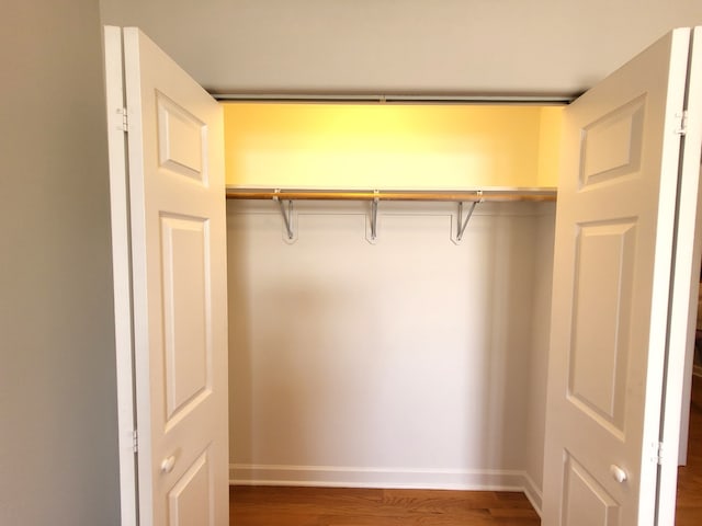 view of closet