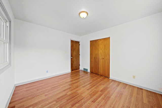 interior space with plenty of natural light and light wood-type flooring