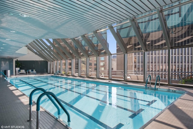 pool featuring a patio