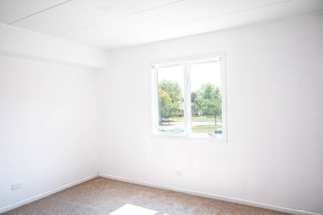 unfurnished room featuring carpet floors