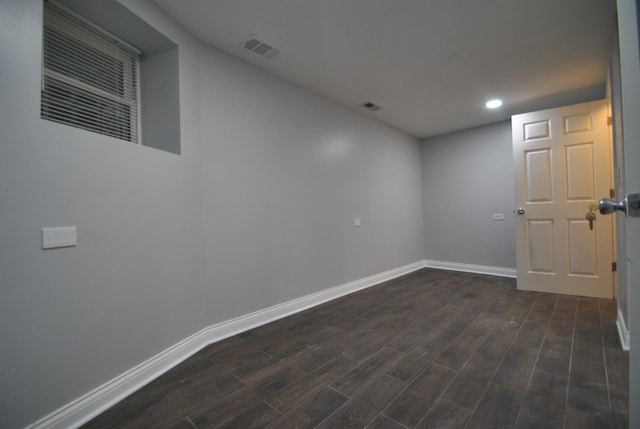 2701 W Congress Pkwy, Chicago, IL 60612 - finished below grade area featuring dark wood finished floors and recessed lighting