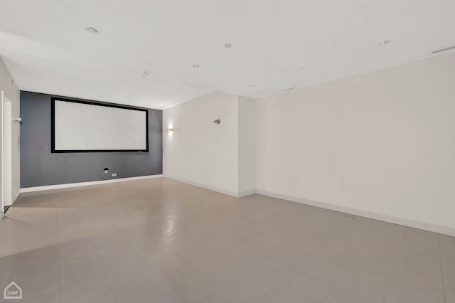 view of home theater