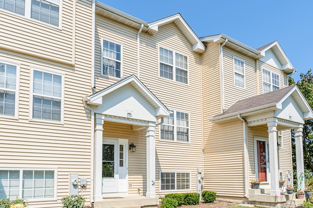 view of townhome / multi-family property