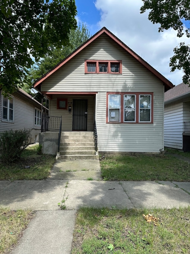 view of bungalow