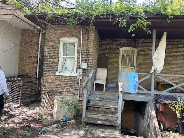 view of rear view of house