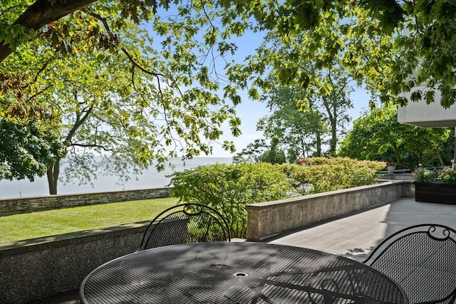 view of patio