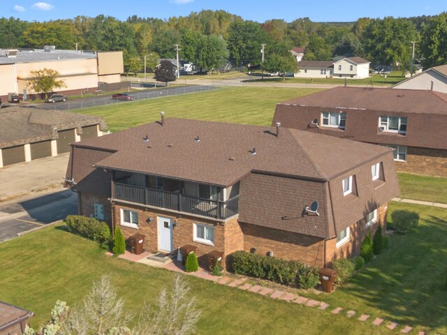 1020 9th St, Harvard, IL 60033 - bird's eye view