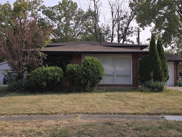 view of property exterior featuring a yard