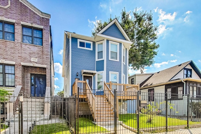 8251 S E End Ave, Chicago, IL 60617 - view of front of property featuring stairway