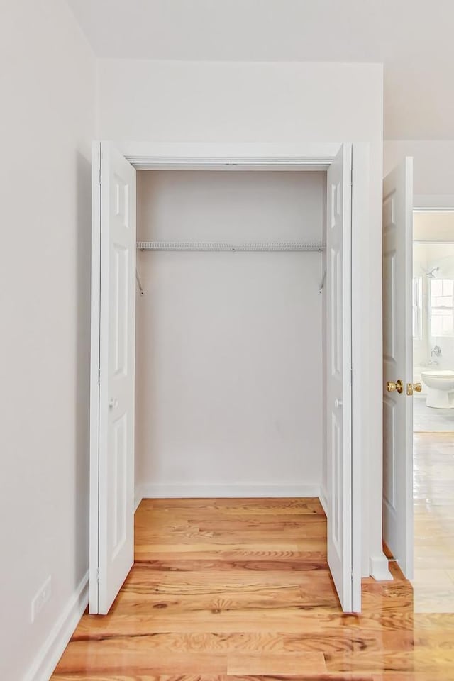 view of closet