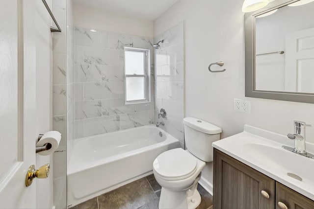 8251 S E End Ave, Chicago, IL 60617 - bathroom featuring vanity and bathtub / shower combination