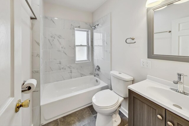 8251 S E End Ave, Chicago, IL 60617 - bathroom with vanity and shower / washtub combination