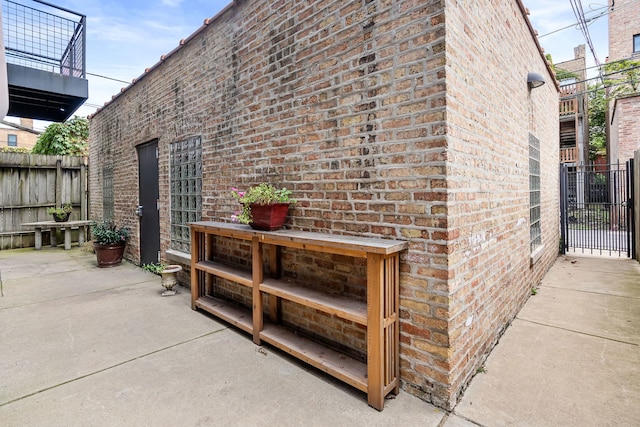 view of patio