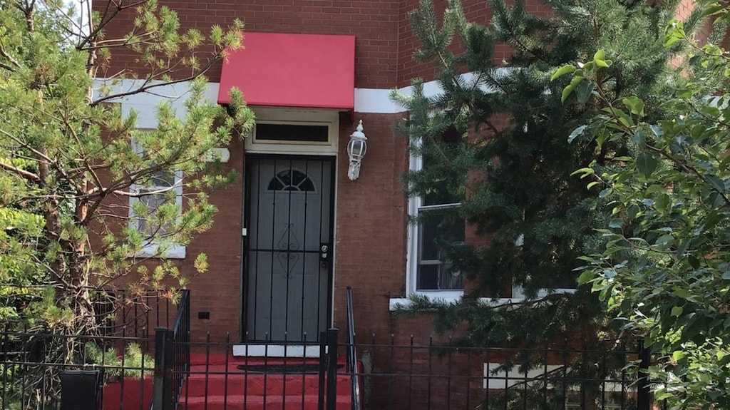 1113 S Saint Louis Ave, Chicago, IL 60624 - property entrance with brick siding and a gate