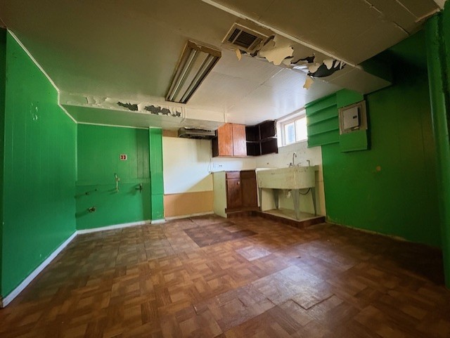 10809 S Mackinaw Ave, Chicago, IL 60617 - interior space with baseboards and visible vents