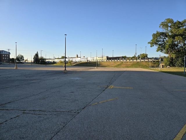 view of street with street lights