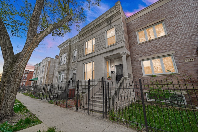 view of townhome / multi-family property