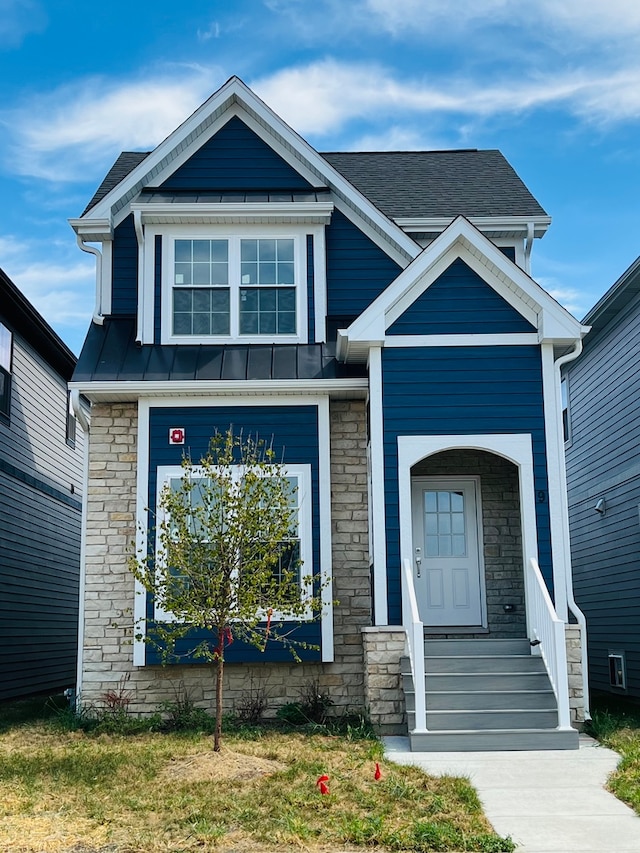 view of craftsman house