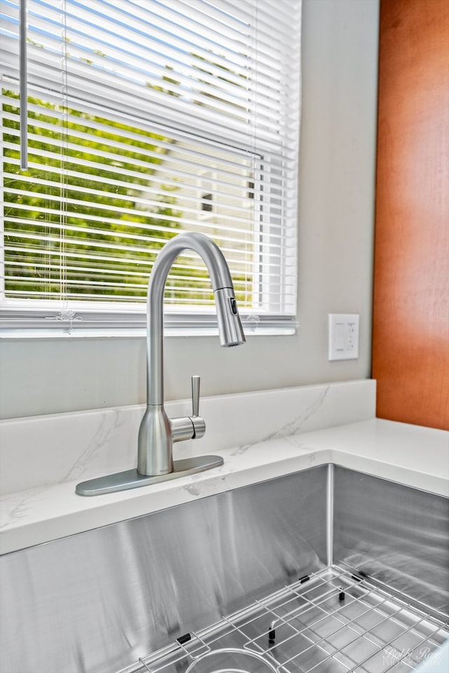 interior details with sink