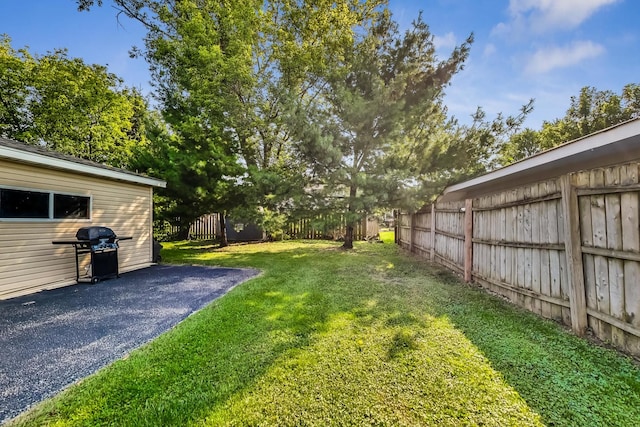 view of yard