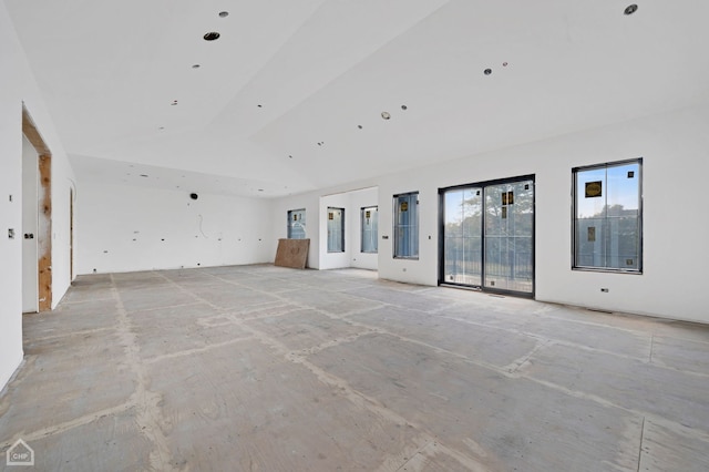 view of unfurnished living room