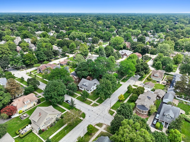 aerial view