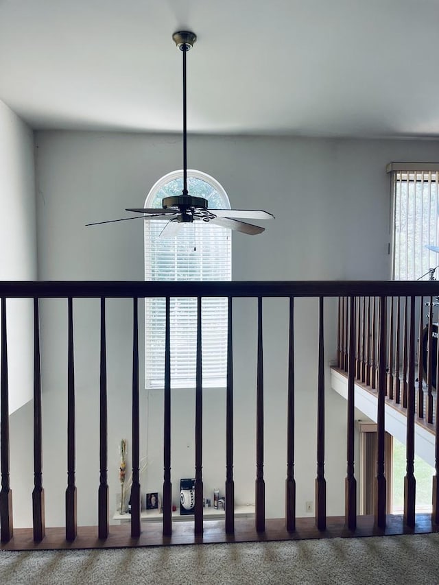 room details featuring ceiling fan