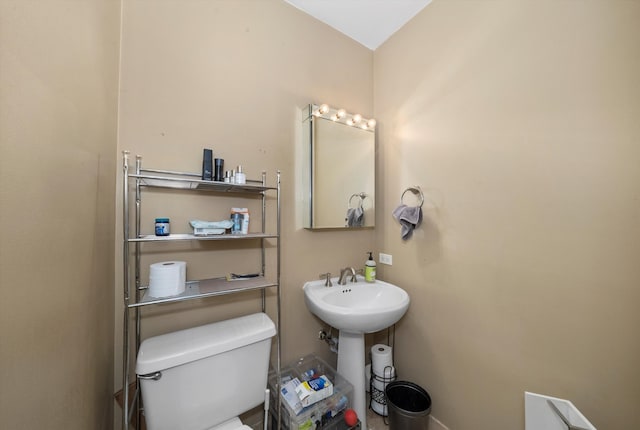 bathroom with toilet