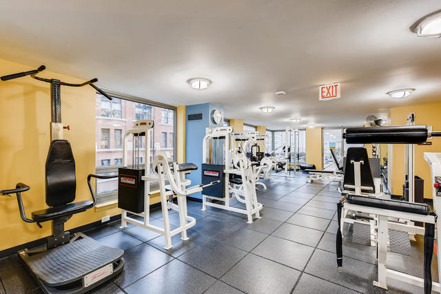 gym featuring plenty of natural light