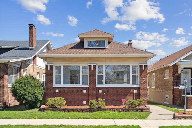 view of bungalow-style home