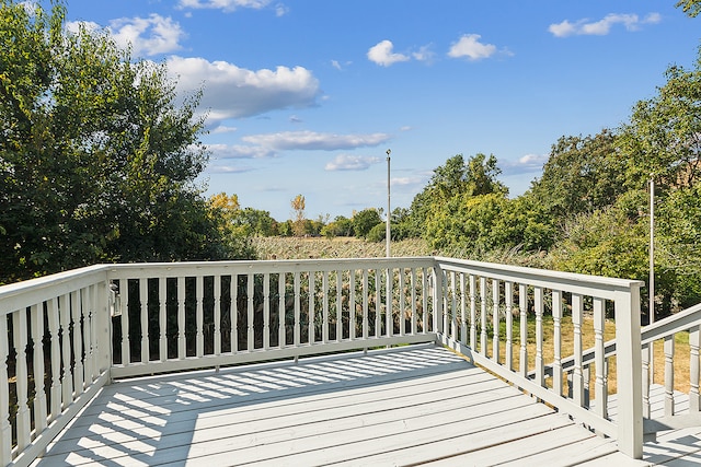 view of deck