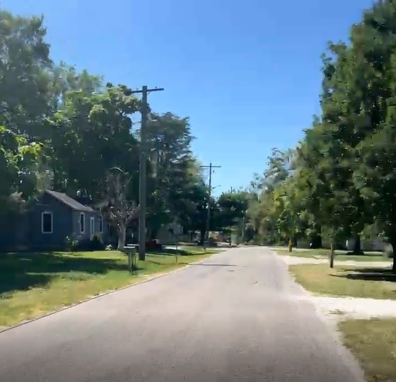 view of street