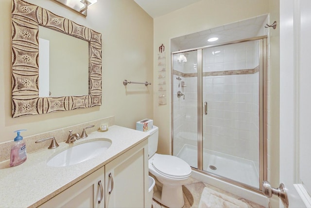 611 Elmwood Ave, Wilmette, IL 60091 - full bath with a shower stall and vanity